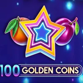 100 Golden Coins slot logo by Amusnet Interactive at Betory Casino