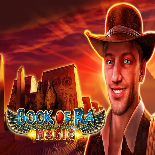 Book of Ra Magic logo by Greentube at Betory Casino