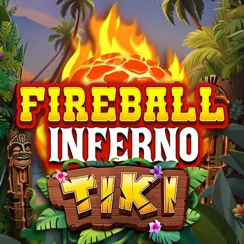 Fireball Inferno Tiki by NetEnt, showcased at betorycasinoo.co.nl – game logo