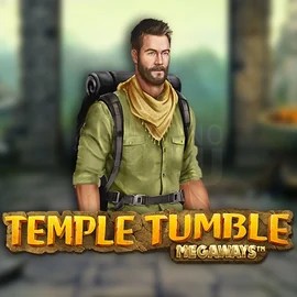 Temple Tumble Megaways online game logo by Relax Gaming on betorycasinoo.co.nl