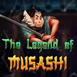 The Legend of Musashi online game logo by Peter & Sons on betorycasinoo.co.nl