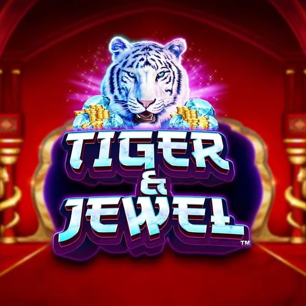 Tiger and Jewel slot logo by Greentube at Betory Casino