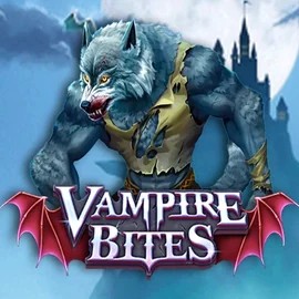Vampire Bites slot logo by Amusnet Interactive at Betory Casino